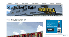 Desktop Screenshot of marieletseat.com